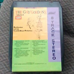 The Gay Gordons Volume 2 8 Track Tape Classic Music Collectible